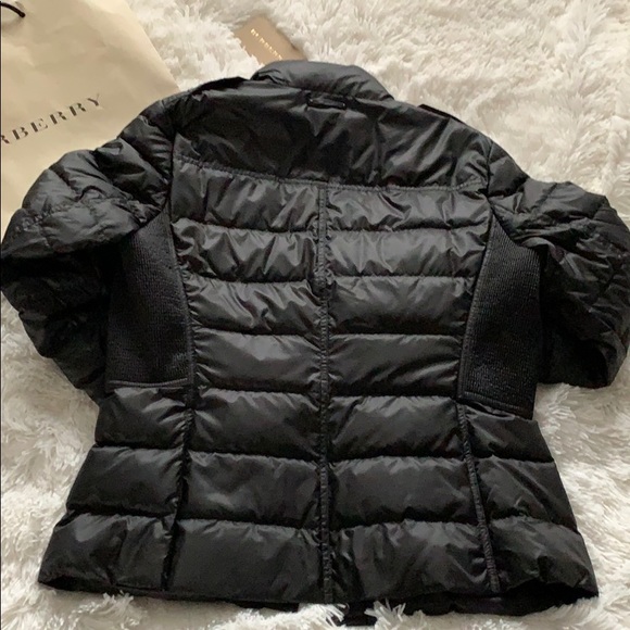 ❌SOLD❌Burberry Brit down black jacket M new - Picture 5 of 8